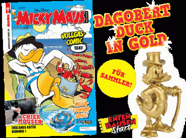 Goldener Dagobert in der Micky Maus! 10