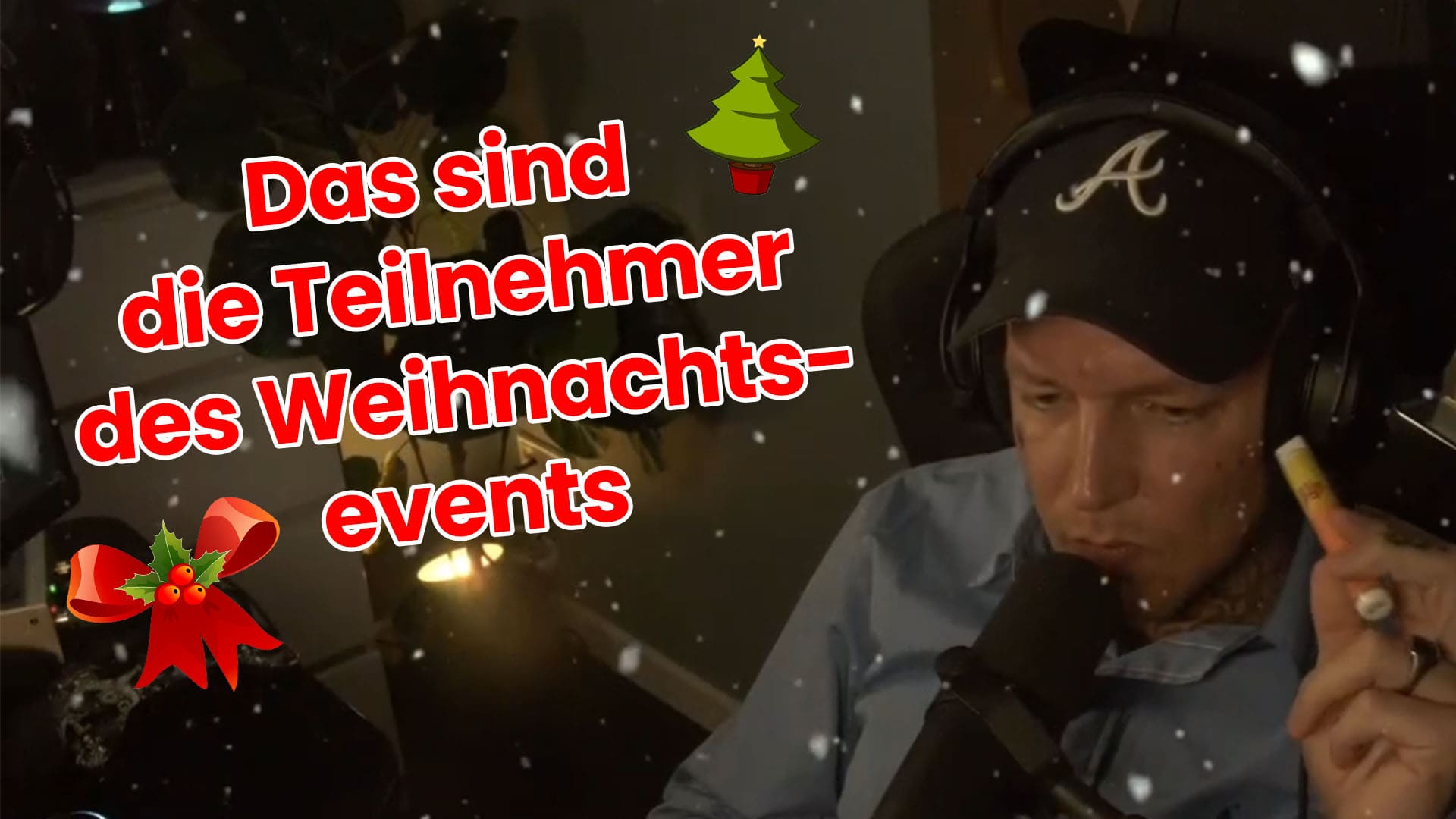 monte weihnachtsevent twitch montanablack livestream advent weihnachten